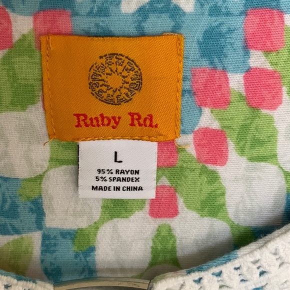 ‼️RUBY RIDGE TUNIC SIZE L-LIKE NEW. - Picture 4 of 6